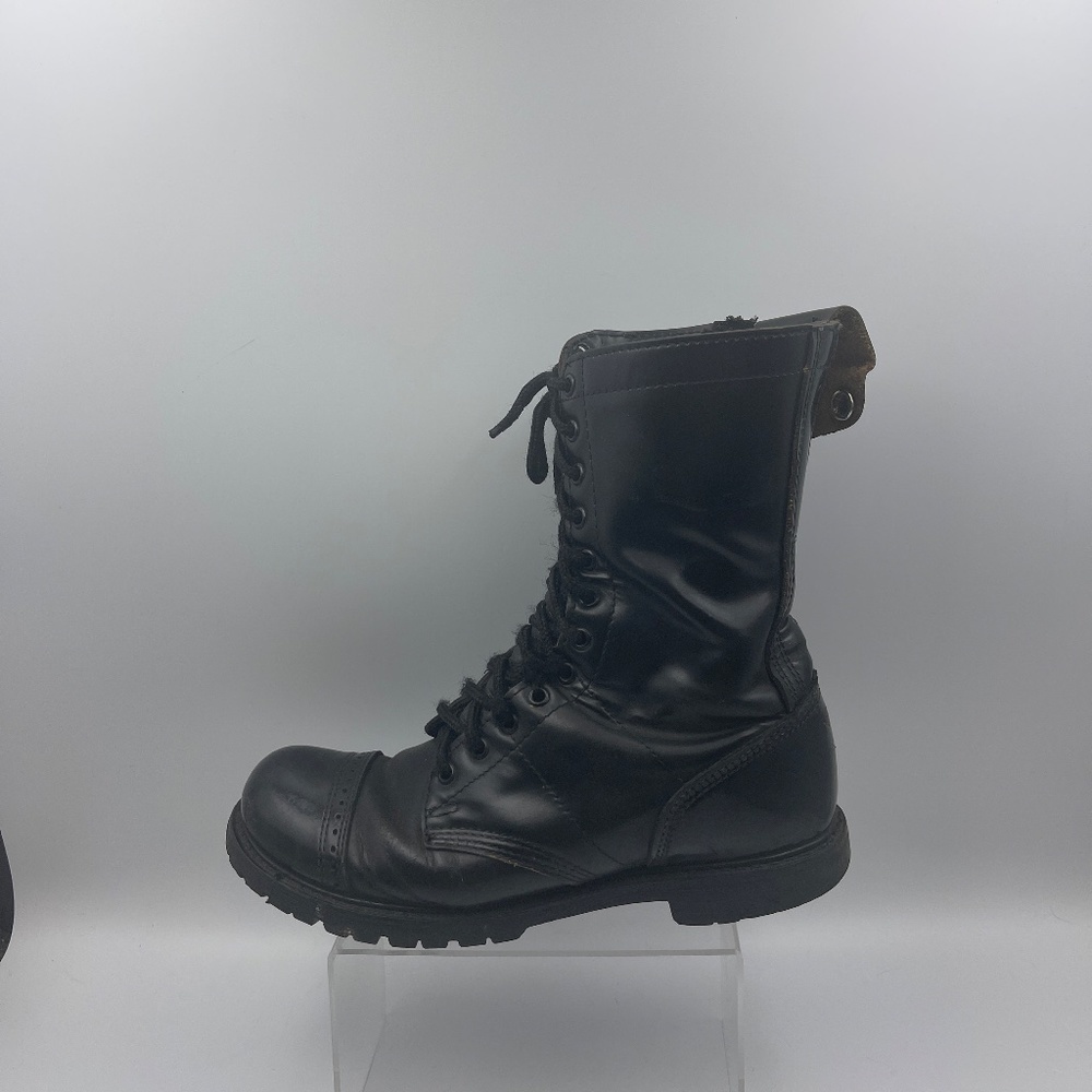 CORCORAN MEN'S 10 INCH SIDE ZIPPER BOOT 985 Black Leather - Picture 4 of 15